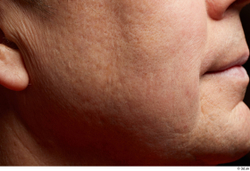 Face Mouth Cheek Skin Man Chubby Wrinkles Studio photo references